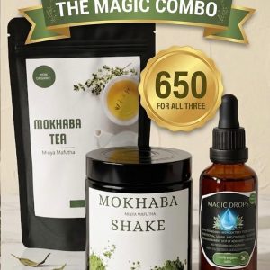 Mokhaba Tea + Mokhaba Shake + Magic Drop